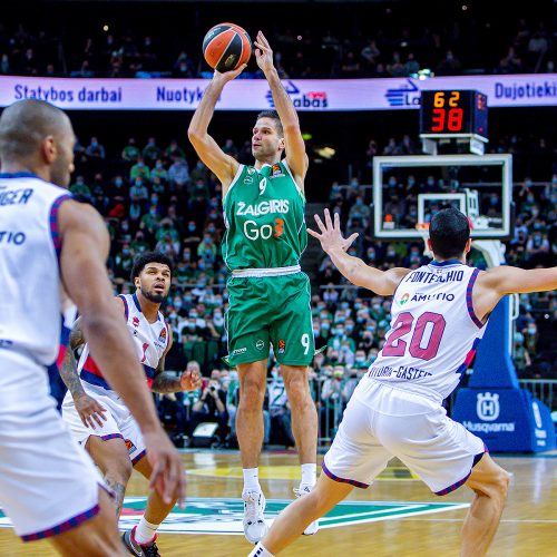 „Žalgiris“ – „Baskonia“ 72:68 | Eurolyga  © Evaldo Šemioto nuotr.