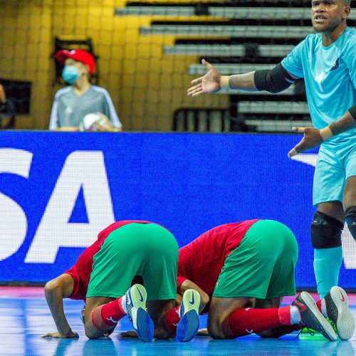 Marokas – Saliamono salos 6:0 | Futsalo PČ  © Evaldo Šemioto nuotr.