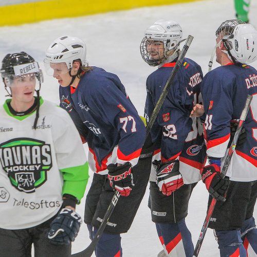 L. ritulys. „Baltų ainiai-Klaipėda“ – „Kaunas Hockey“ 4:3  © Evaldo Šemioto nuotr.