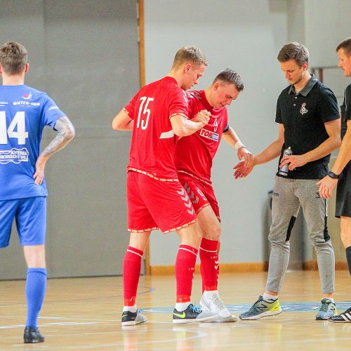Futsalas: „Vytis“ – „Gargždų pramogos“ 2:0  © Evaldo Šemioto nuotr.