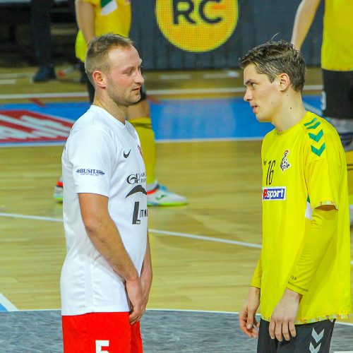 Futsalo taurės finalas: „Žalgiris“ – „Gargždų pramogos“ 2:1  © Evaldo Šemioto nuotr.