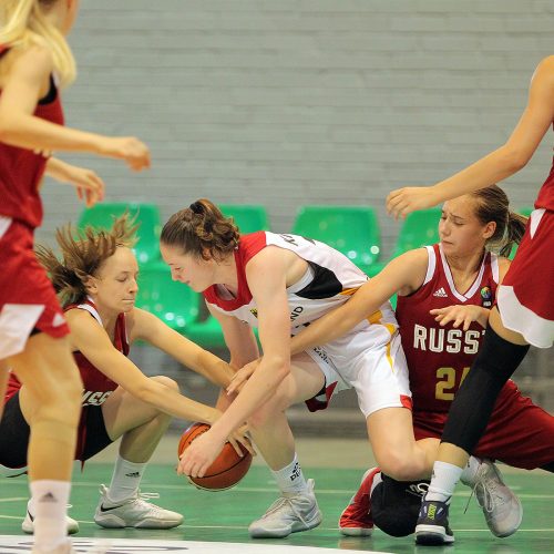 Vokietija – Rusija 43:51. Merginų U16 EČ  © Evaldo Šemioto nuotr.