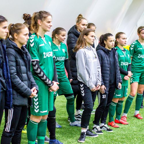 Moterų A lyga: „Kauno Žalgiris“ – Šiaulių SG-FA 1:0  © Evaldo Šemioto nuotr.