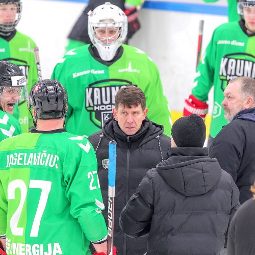 LLRČ: „Kaunas Hockey“ – „Baltų ainiai-Klaipėda“ 8:4  © Evaldo Šemioto nuotr.