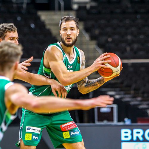 KMT ketvirtfinalis: „Žalgiris“ – „P. žvaigždės“ 103:77  © Evaldo Šemioto nuotr.