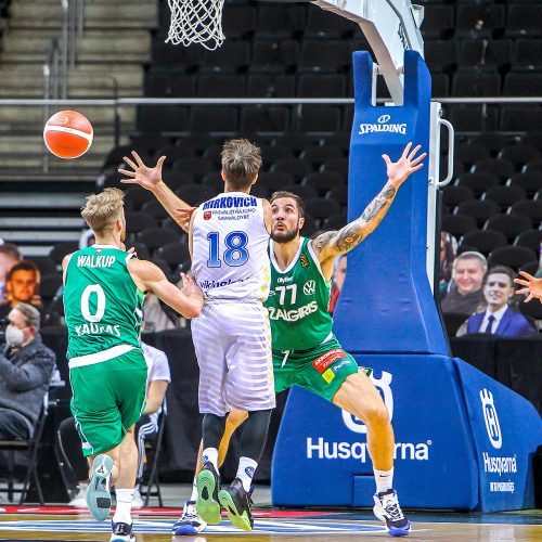 KMT ketvirtfinalis: „Žalgiris“ – „P. žvaigždės“ 103:77  © Evaldo Šemioto nuotr.