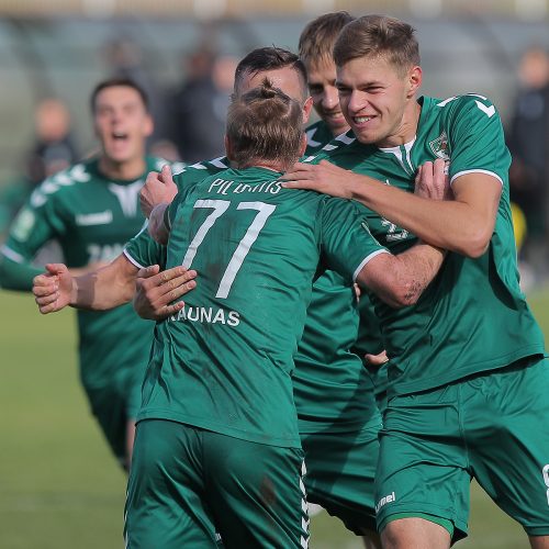 A lyga: „Kauno Žalgiris“ – Vilniaus „Žalgiris“ 1:2  © Evaldo Šemioto nuotr.