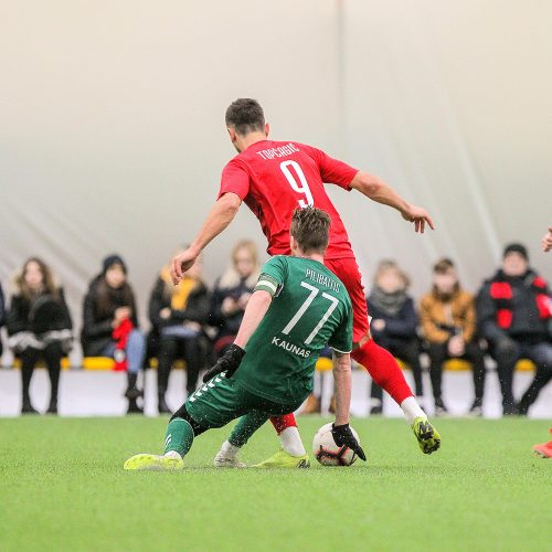 Futbolo kontrolinės: „K. Žalgiris“ – „Sūduva“ 0:0  © Evaldo Šemioto nuotr.