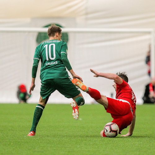 Futbolo kontrolinės: „K. Žalgiris“ – „Sūduva“ 0:0  © Evaldo Šemioto nuotr.