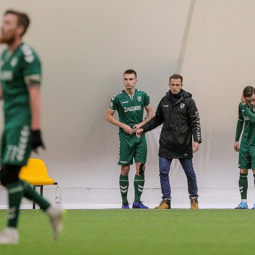 Futbolo kontrolinės: „K. Žalgiris“ – „Sūduva“ 0:0  © Evaldo Šemioto nuotr.