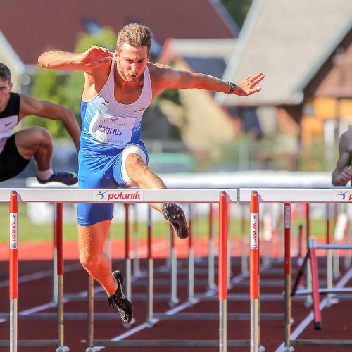 Lengvoji atletika. Lietuvos čempionatas. 1 diena  © Evaldo Šemioto nuotr.