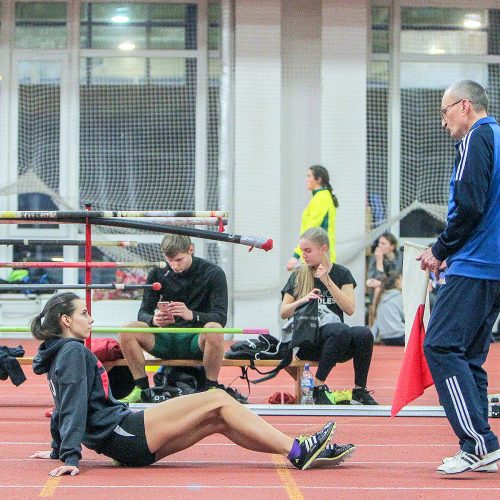 Lengvoji atletika. Kauno žiemos čempionatas 2020  © Evaldo Šemioto nuotr.