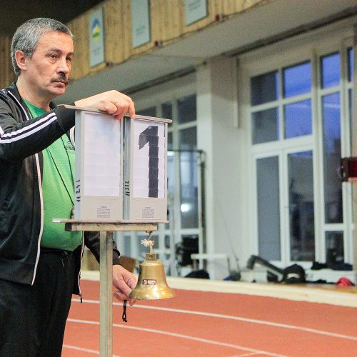 Lengvoji atletika. Kauno žiemos čempionatas 2020  © Evaldo Šemioto nuotr.