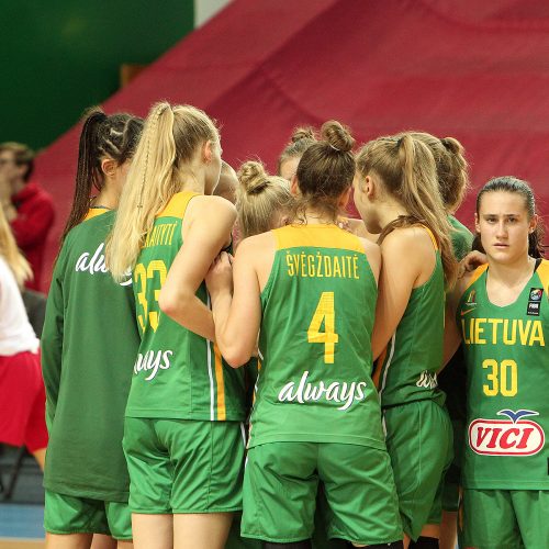 Lietuva – Vokietija 51:58. Merginų U16 EČ  © Evaldo Šemioto nuotr.
