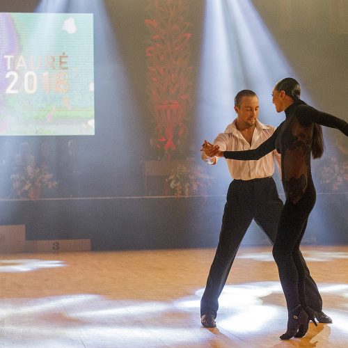 Sportiniai šokiai. „Rudens taurė 2018“  © Evaldo Šemioto nuotr.