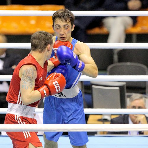 Boksas. A.Šociko turnyro pusfinaliai  © Evaldo Šemioto nuotr.