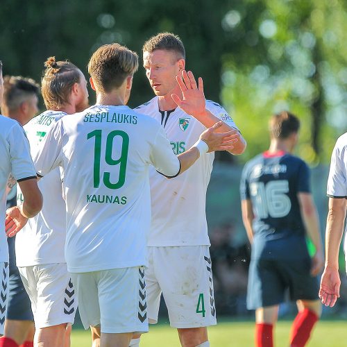 LFF taurės aštuntfinalis: „Sveikata“ – „Kauno Žalgiris“ 0:4  © Evaldo Šemioto nuotr.