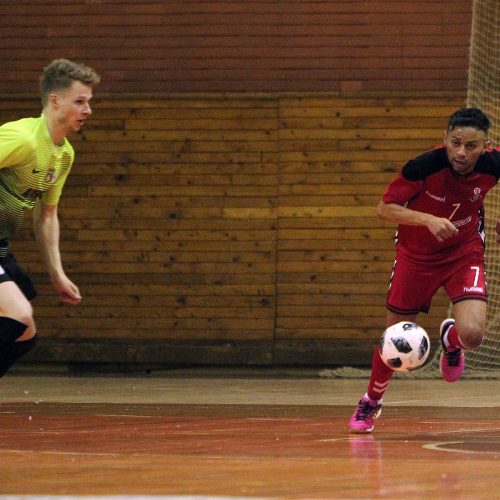 Futsalo A lyga: „Vytis“ – „Akmenė“ 5:2  © Evaldo Šemioto nuotr.