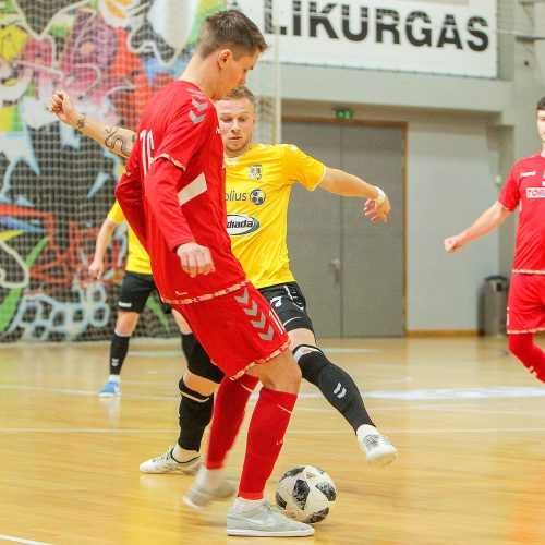 Futsalas: „Vytis“ – „Šiauliai“ 4:0  © Evaldo Šemioto nuotr.