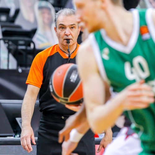 Eurolyga: „Žalgiris“ – „Olimpia“ 64:69  © Evaldo Šemioto nuotr.