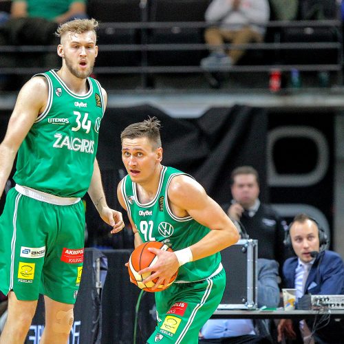 LKL: „Žalgiris“ – „Neptūnas“ 100:82  © Evaldo Šemioto nuotr.