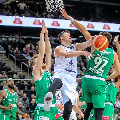 LKL: „Žalgiris“ – „Neptūnas“ 100:82  © Evaldo Šemioto nuotr.