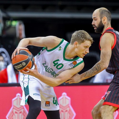 Eurolyga: „Žalgiris“ – „Olympiakos“ 81:79  © Evaldo Šemioto nuotr.