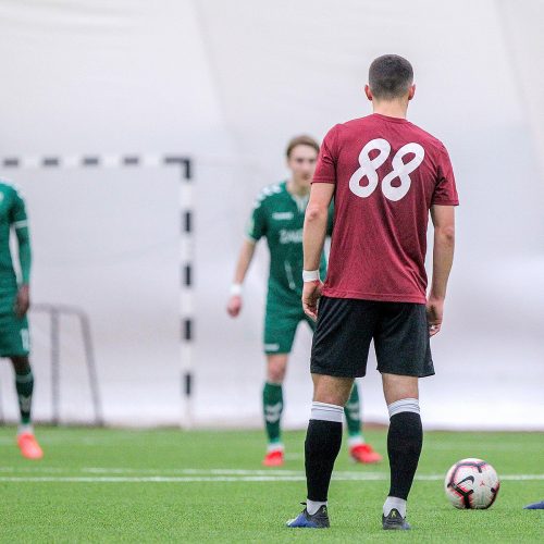 Futbolo kontrolinės: „K. Žalgiris“ – „Džiugas“ 1:1  © Evaldo Šemioto nuotr.