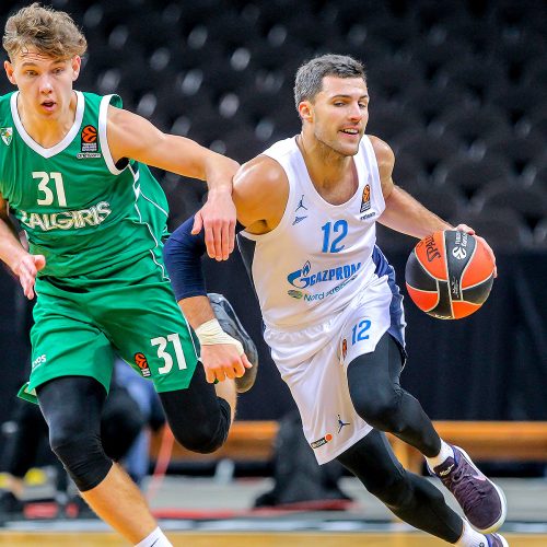 Eurolyga: „Žalgiris“ – „Zenit“ 75:83  © Evaldo Šemioto nuotr.