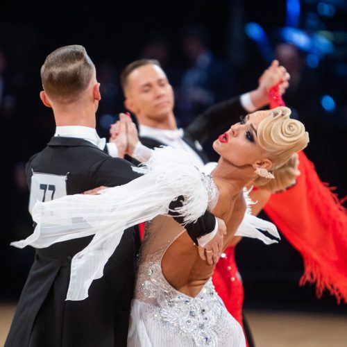 Pasaulio standartinių sportinių šokių čempionatas  © I. Gelūno / Fotobanko nuotr.