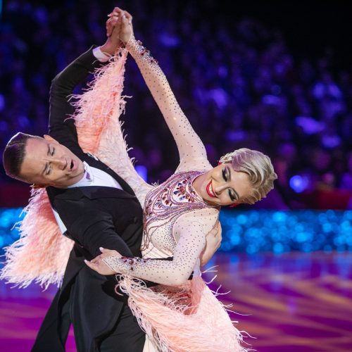 Pasaulio standartinių sportinių šokių čempionatas  © I. Gelūno / Fotobanko nuotr.