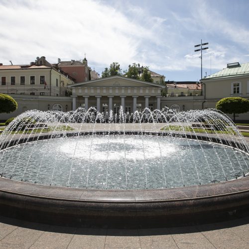 G. Nausėda ir R. Šimašius pristatė iniciatyvą „Vilnius atviras kultūrai“  © P. Peleckio / Fotobanko nuotr.