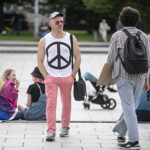 Vilniuje – LGBT solidarumo eitynės  © P. Peleckio / Fotobanko nuotr.