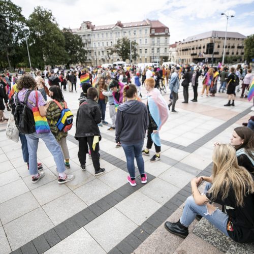 Vilniuje – LGBT solidarumo eitynės  © P. Peleckio / Fotobanko nuotr.