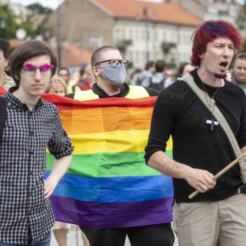 Vilniuje – LGBT solidarumo eitynės  © P. Peleckio / Fotobanko nuotr.