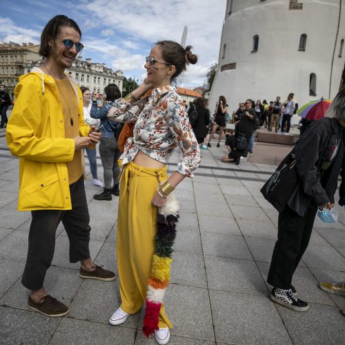 Vilniuje – LGBT solidarumo eitynės  © P. Peleckio / Fotobanko nuotr.