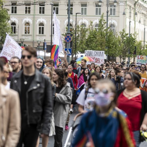 Vilniuje – LGBT solidarumo eitynės  © P. Peleckio / Fotobanko nuotr.