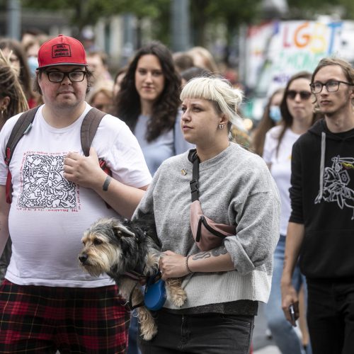 Vilniuje – LGBT solidarumo eitynės  © P. Peleckio / Fotobanko nuotr.