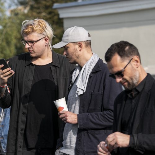 Nacionalinių kino apdovanojimų „Sidabrinė Gervė“ spaudos konferencija  © I. Gelūno / Fotobanko nuotr.