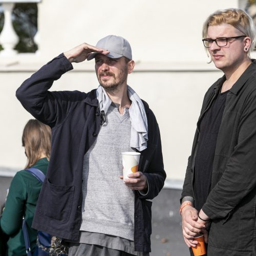 Nacionalinių kino apdovanojimų „Sidabrinė Gervė“ spaudos konferencija  © I. Gelūno / Fotobanko nuotr.