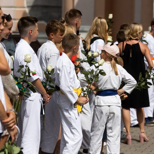 Kaskadininko D. Petrikausko vestuvės  © G. Skaraitienės / Fotobanko nuotr.