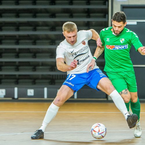 „K. Žalgiris“ – „Gargždų pramogos“ 5:3 | Futsalo A lyga  © Evaldo Šemioto nuotr.
