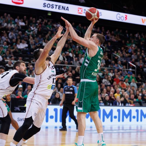 „Betsafe-LKL“:  „Žalgiris“ – „Lietkabelis“  © E. Ovčarenko / BNS nuotr.