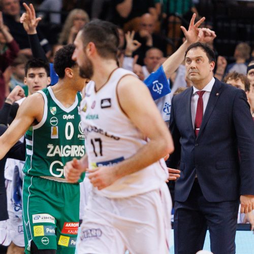 „Betsafe-LKL“:  „Žalgiris“ – „Lietkabelis“  © E. Ovčarenko / BNS nuotr.