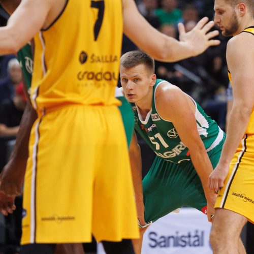 LKL: „Žalgiris“ sutriuškino „Šiaulius“  © E. Ovčarenko / BNS nuotr.