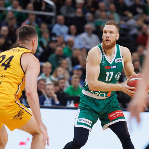 LKL: „Žalgiris“ sutriuškino „Šiaulius“  © E. Ovčarenko / BNS nuotr.