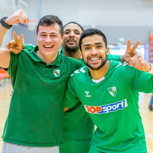 Lietuvos futsalo taurės finalas: „K. Žalgiris“ – „Saulės kraštas“ 4:0  © E. Šemioto nuotr.