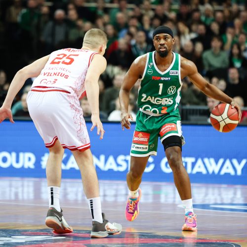  LKL lyderių akistata: „Žalgiris“ – „Rytas“  © T. Biliūno / BNS nuotr.