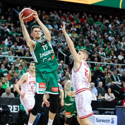  LKL lyderių akistata: „Žalgiris“ – „Rytas“  © T. Biliūno / BNS nuotr.