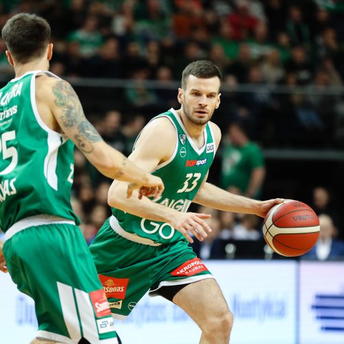  LKL lyderių akistata: „Žalgiris“ – „Rytas“  © T. Biliūno / BNS nuotr.